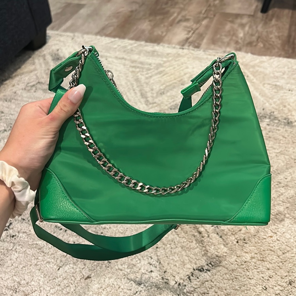 Green cute purse